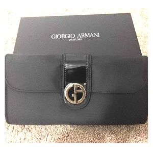 Giorgio Armani Parfums evening clutch NIB